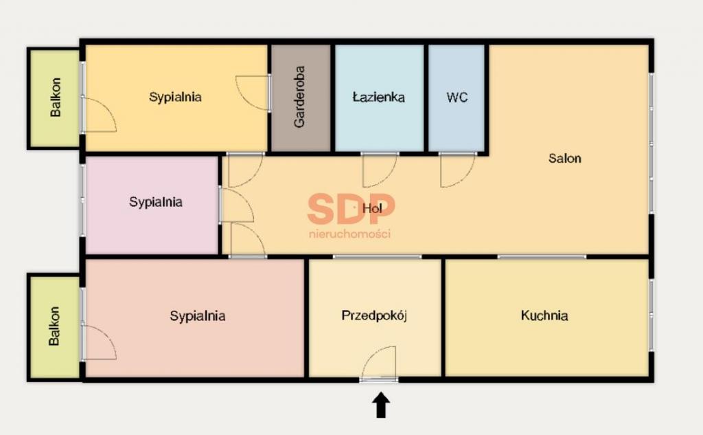 Mieszkanie 86&nbsp;m², Wrocław, Stare Miasto, Świętego Antoniego - zdjęcie 21