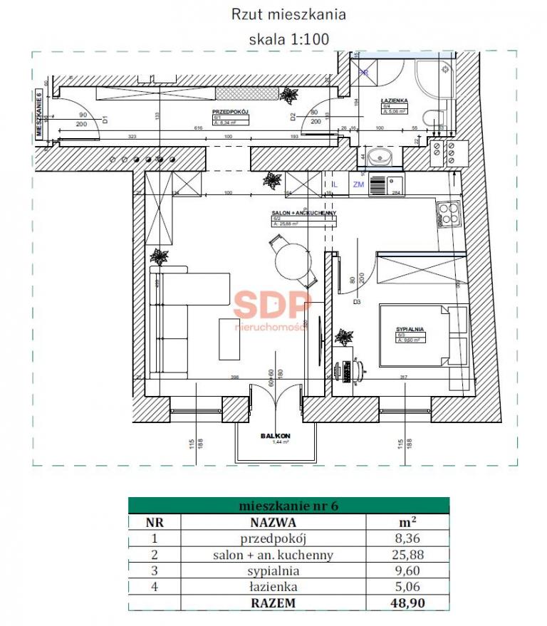 Mieszkanie 48 m², Chorzów, Mielęckiego - zdjęcie 13