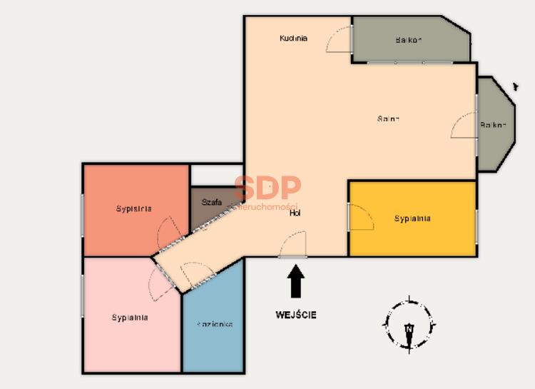Mieszkanie 87 m², Łódź, Śródmieście, Jaracza Stefana - zdjęcie 13