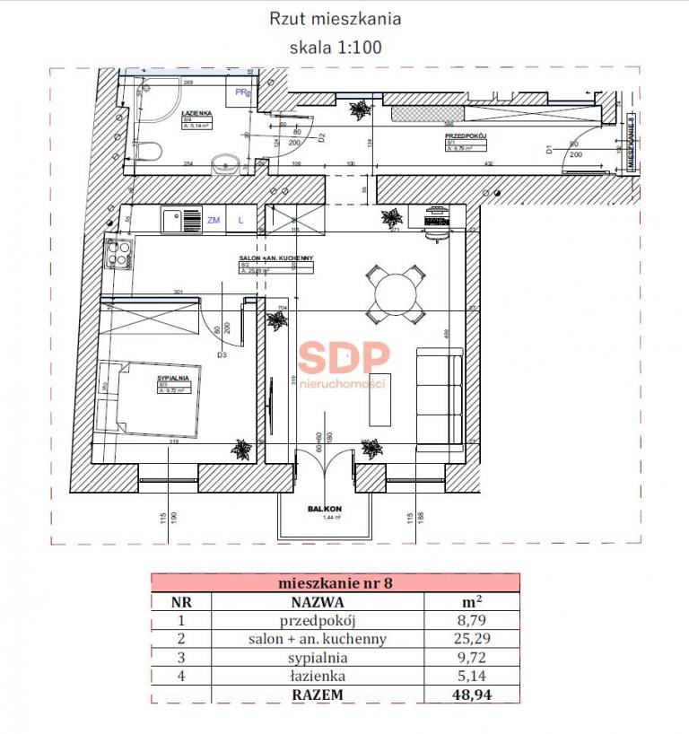 Mieszkanie 48 m², Chorzów, Mielęckiego - zdjęcie 13