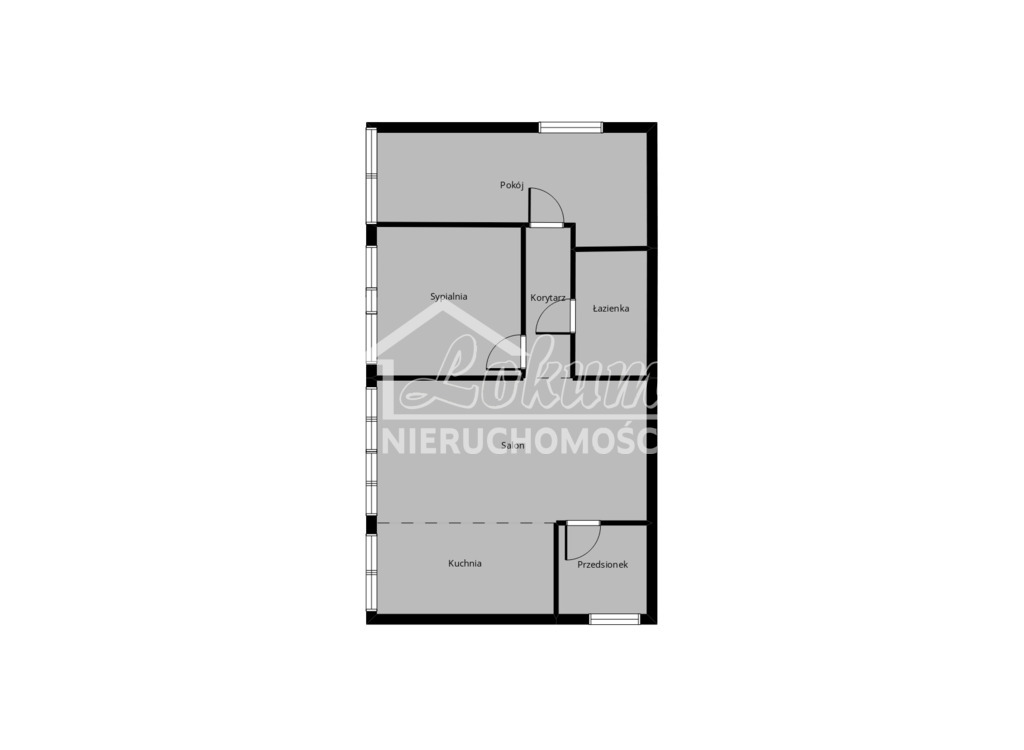 Mieszkanie 52,3 m², Szczecin, Centrum, al. Wyzwolenia - zdjęcie 9