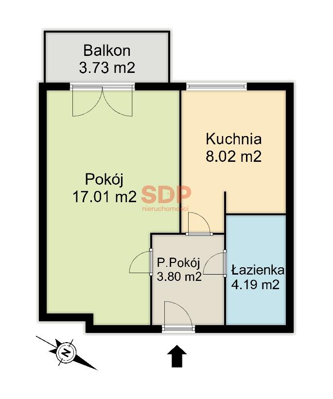 Mieszkanie 33 m², Wrocław, Krzyki, Racławicka - zdjęcie 13