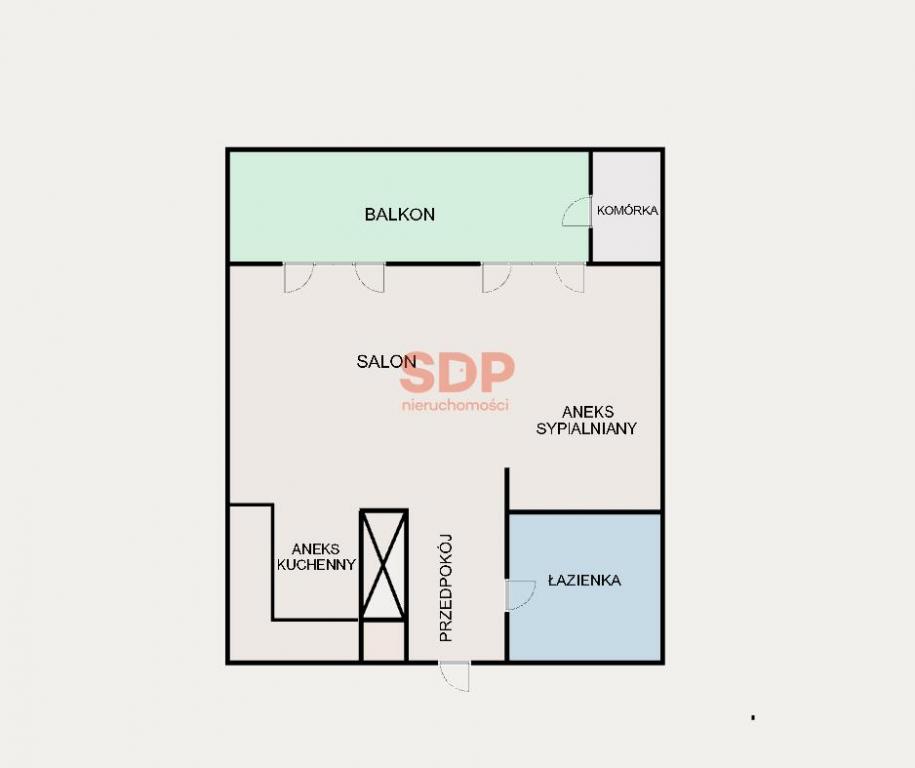 Mieszkanie 25 m², Wrocław, Krzyki, Nyska - zdjęcie 3