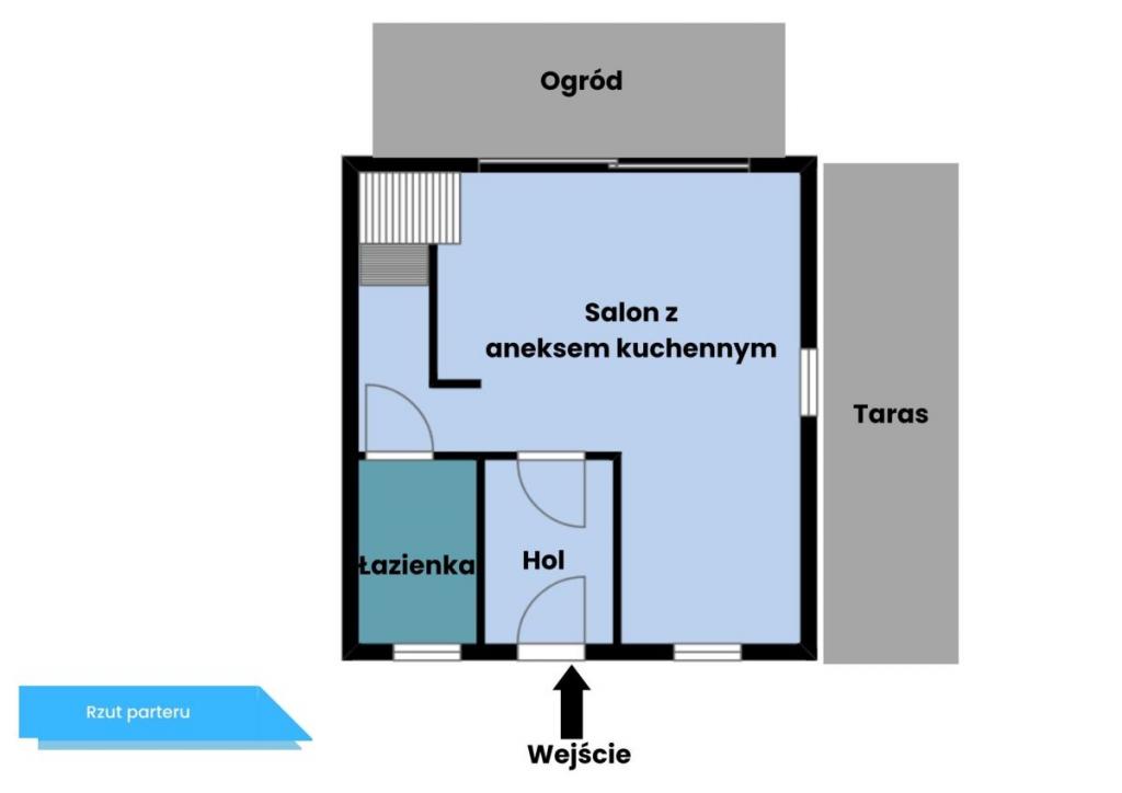 Dom (bliżniak) w świetnej lokalizacji - zdjęcie 9