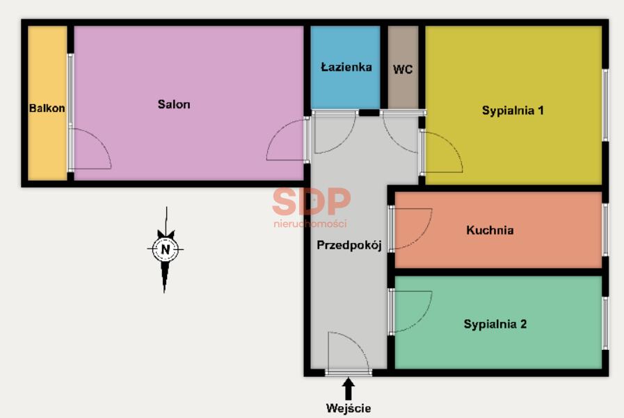 Mieszkanie 57 m², Łódź, Śródmieście, Piotrkowska - zdjęcie 11