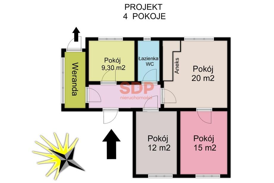 Mieszkanie 66 m², Wrocław, Fabryczna, Inżynierska - zdjęcie 1