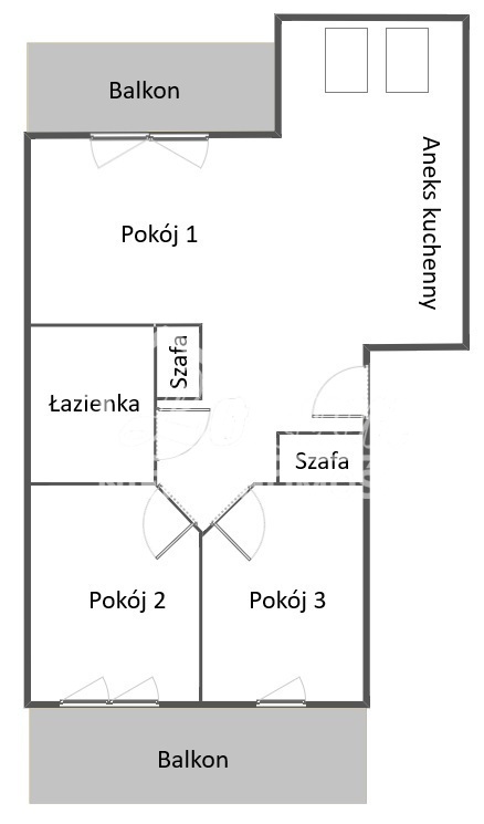 Mieszkanie 62,4 m², Szczecin - zdjęcie 8
