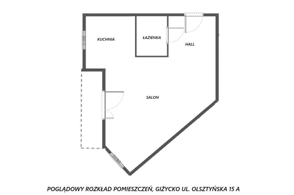 Mieszkanie 30 m², Giżycko - zdjęcie 11