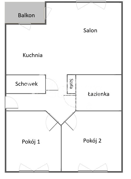 Mieszkanie 66 m², Szczecin - zdjęcie 14