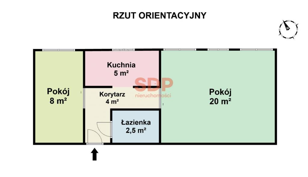Mieszkanie 38 m², Wrocław, Jelenia - zdjęcie 12