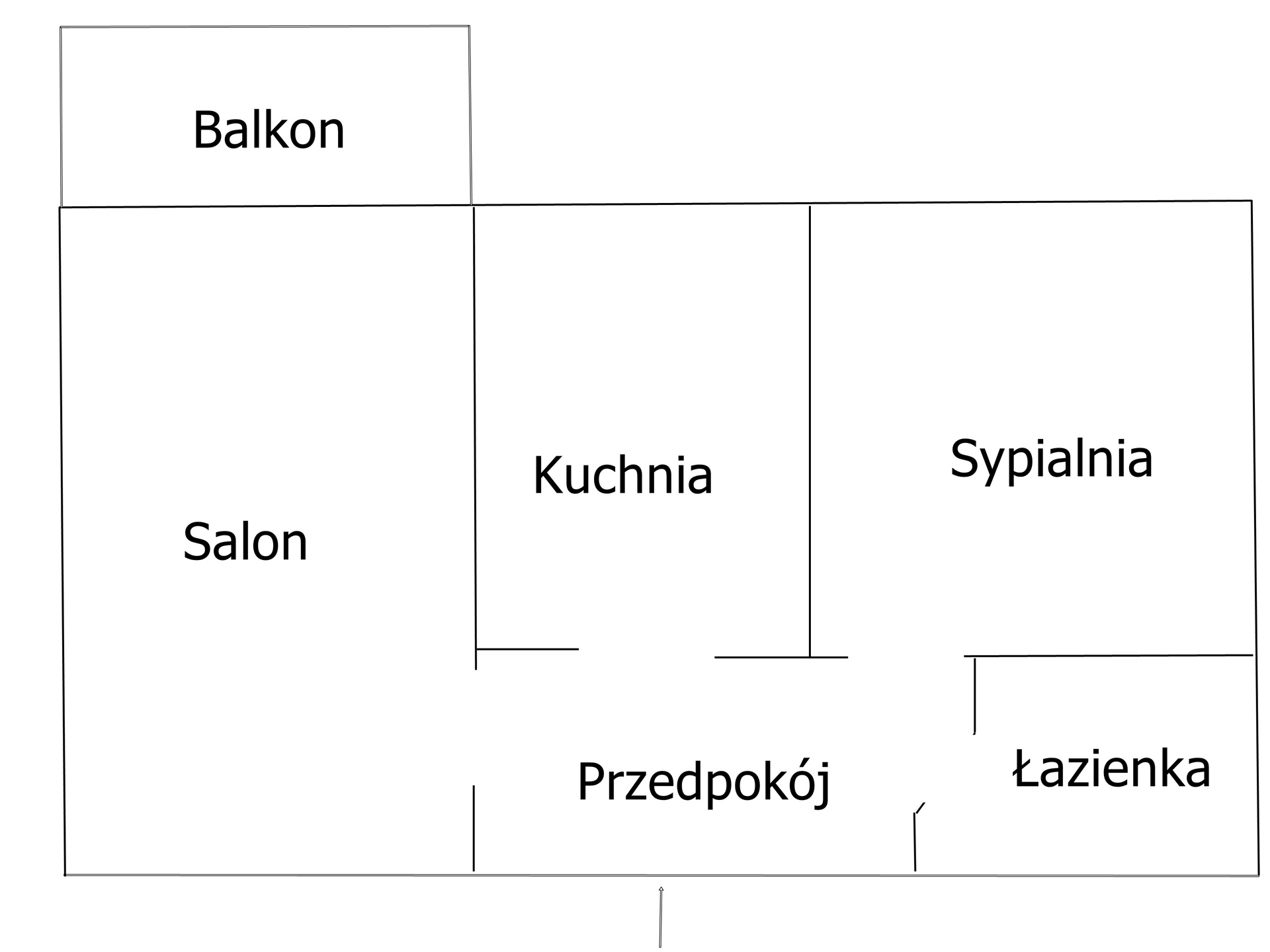 2-pok.balkon - Maślice, blisko obwodnicy i stadionu - od 15.09 - zdjęcie 11