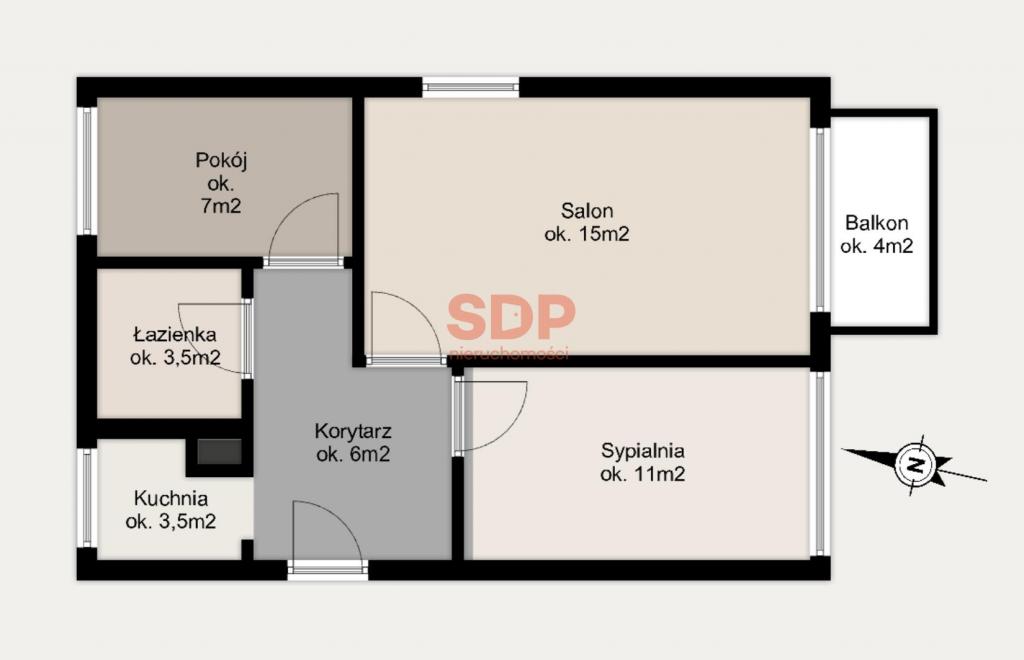 Mieszkanie 45 m², Wrocław, Żelazna - zdjęcie 14