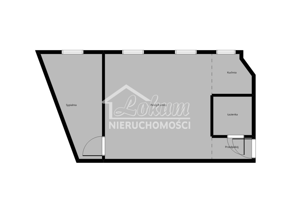 Mieszkanie 33,2&nbsp;m², Szczecin, Centrum, al. Wyzwolenia - zdjęcie 10