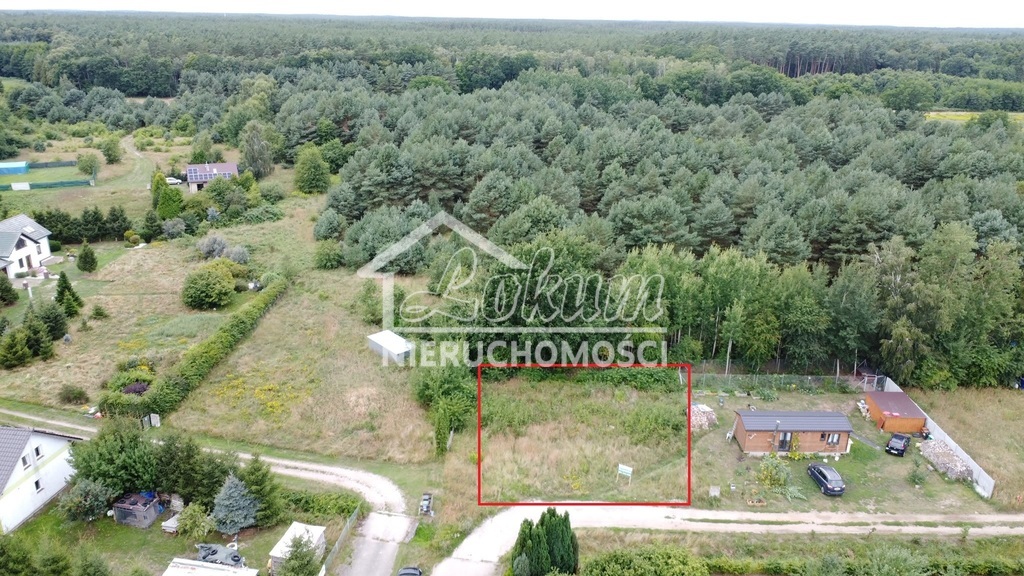 Działka budowlana 605 m², Brzózki - zdjęcie 1