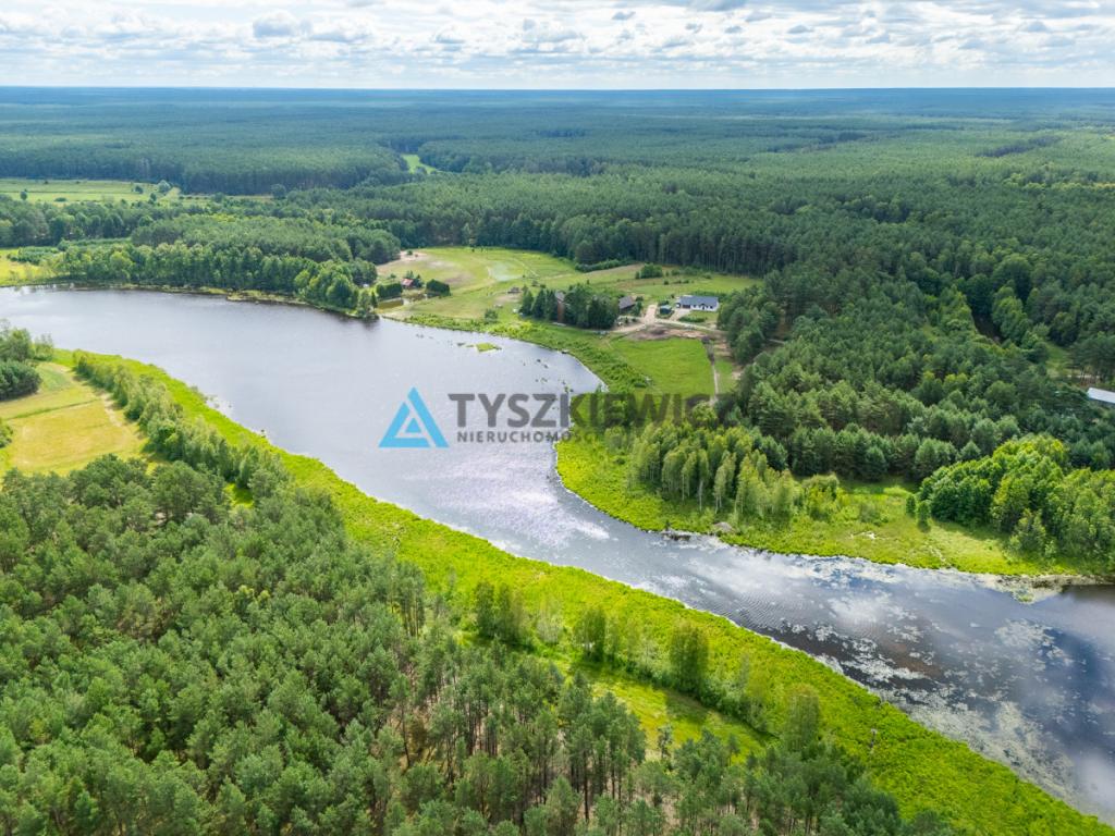 Działka z WZ, blisko jeziora, otulona lasem. - zdjęcie 9