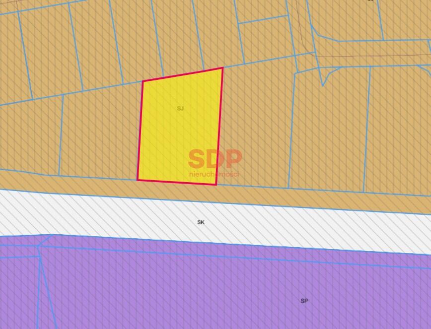 Działka budowlana 1308 m², Wrocław, Żmigrodzka - zdjęcie 2