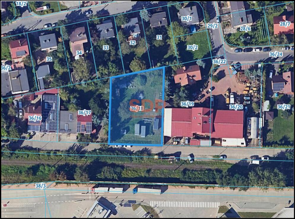 Działka budowlana 1308 m², Wrocław, Żmigrodzka - zdjęcie 1