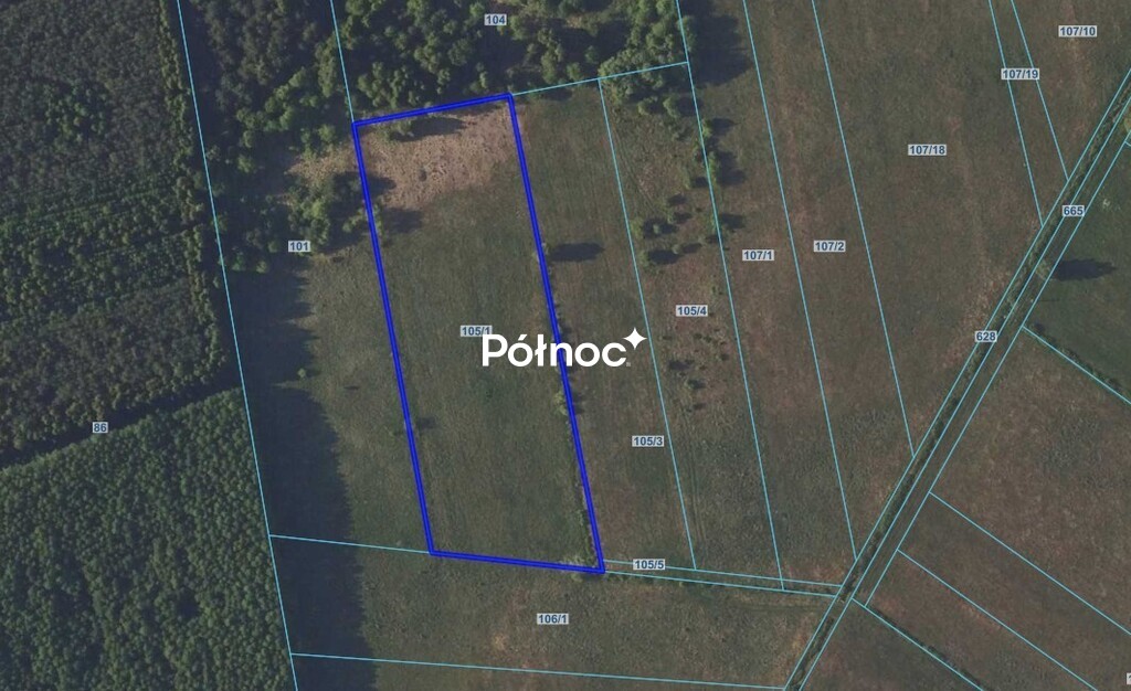 Działka rolna 1,00&nbsp;ha, Koźliki - zdjęcie 1