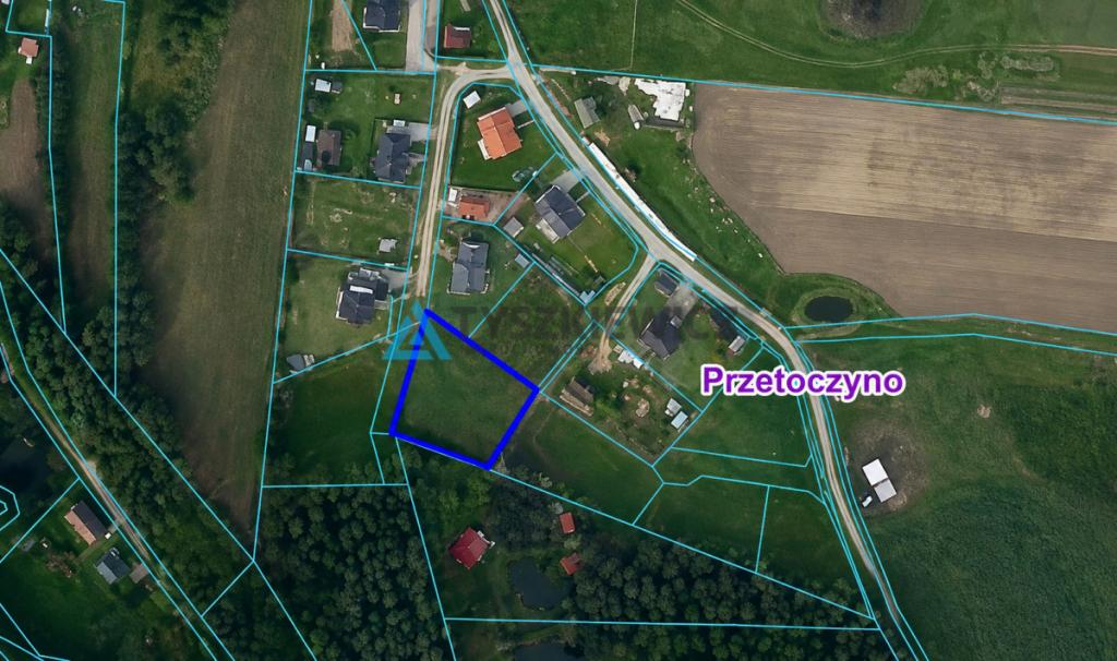 Atrakcyjna działka budowlana w Przetoczynie 1318m² - zdjęcie 9
