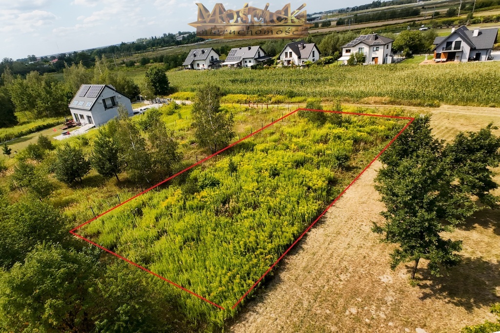 Atrakcyja działka budowlana 995m2 Ursynów Jeziorki - zdjęcie 1