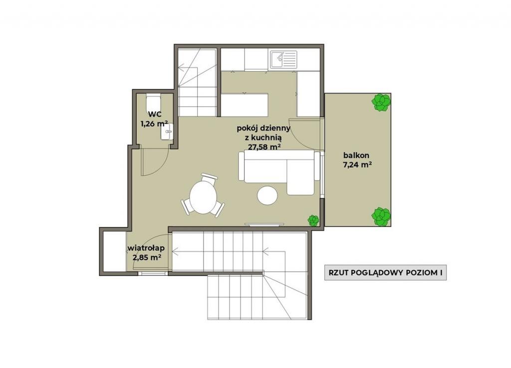 Mieszkanie 76 m², Kraków, Truszkowskiego - zdjęcie 18