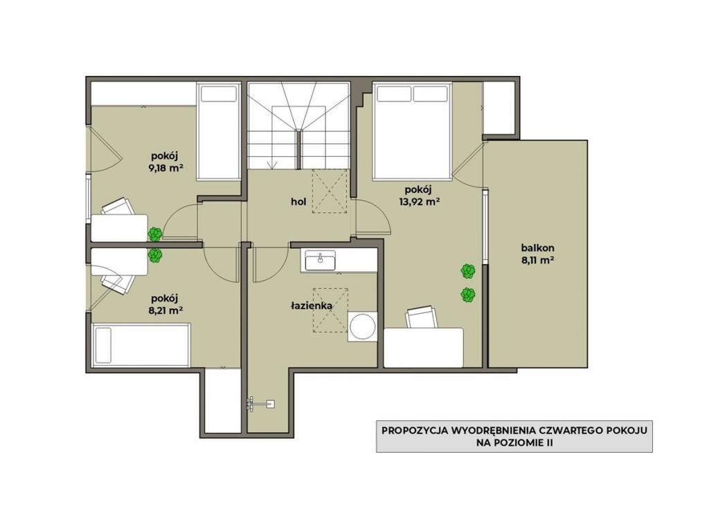 Mieszkanie 76 m², Kraków, Truszkowskiego - zdjęcie 20