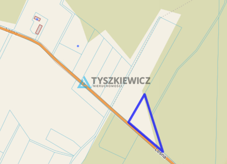 Duża działka w Dobrej -  teren w otoczeniu natury - zdjęcie 12