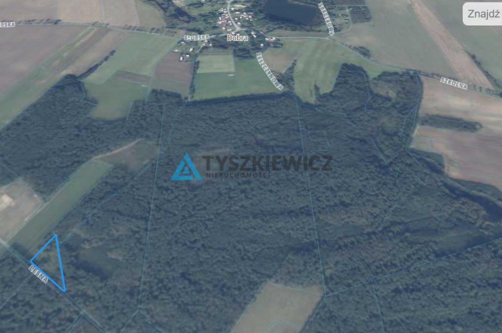 Duża działka w Dobrej -  teren w otoczeniu natury - zdjęcie 11