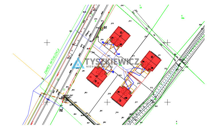 Działka inwestycyjna 5000m2/ 4 budynki-8lokali - zdjęcie 3