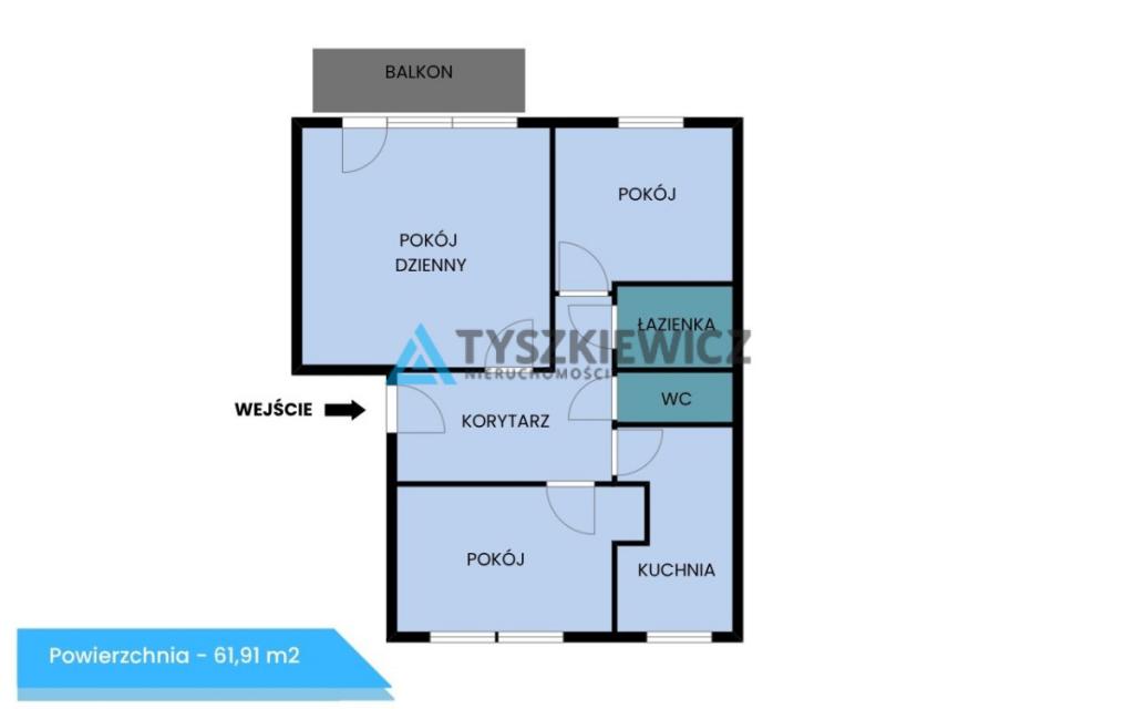 Komfortowe 3 pokoje - zdjęcie 21