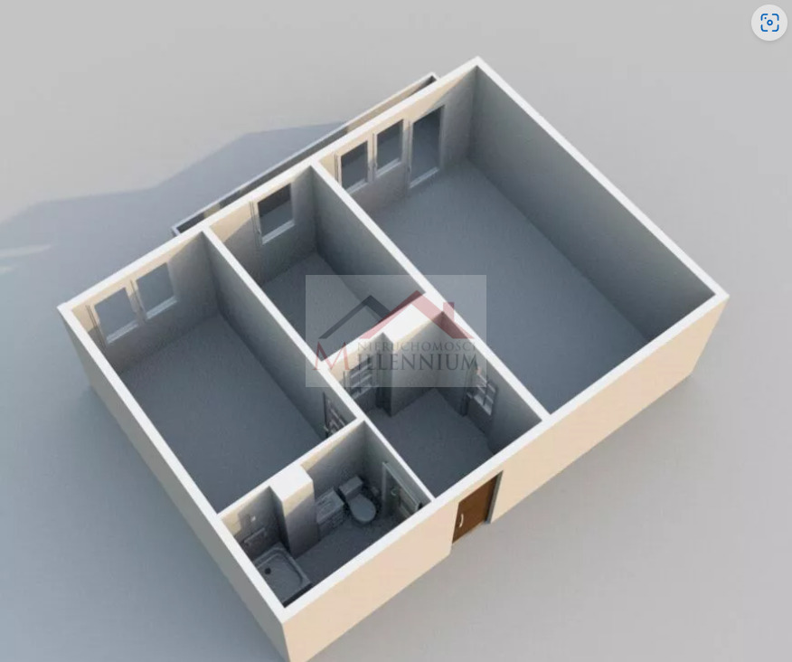 Mieszkanie 41&nbsp;m², Warszawa, Piotra Wysockiego - zdjęcie 3