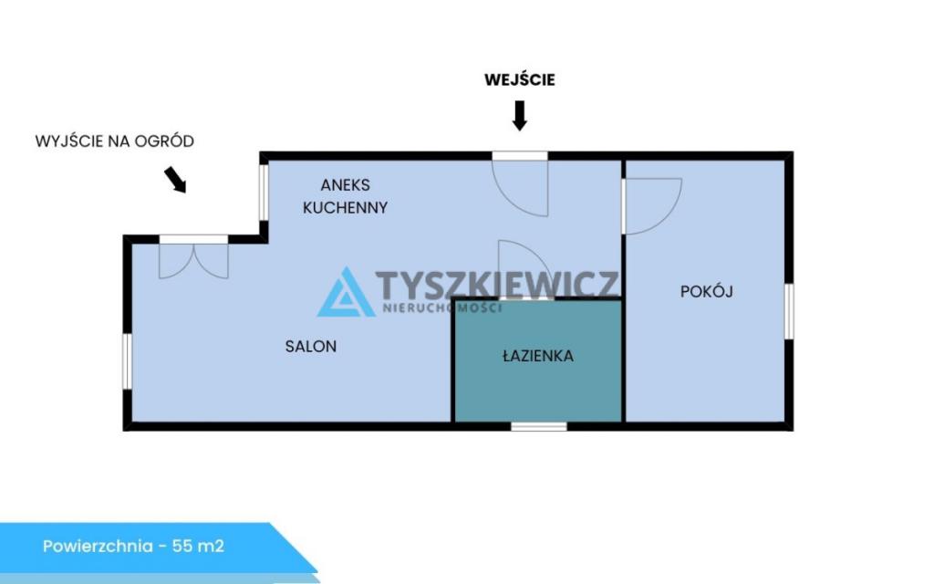 Parter z ogrodem, gotowe do zamieszkania 55 m² - zdjęcie 22