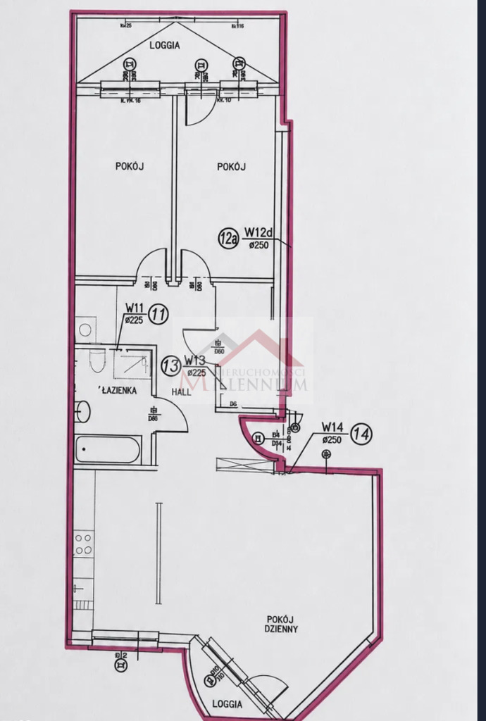 Mieszkanie 77,08&nbsp;m², Warszawa, Mokotów, Bukowińska - zdjęcie 10