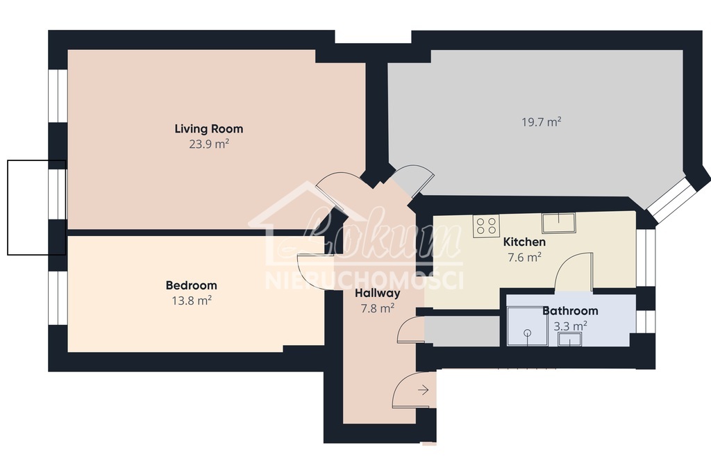 Mieszkanie 76,51 m², Szczecin, Śródmieście, Mieczysława Niedziałkowskiego - zdjęcie 8