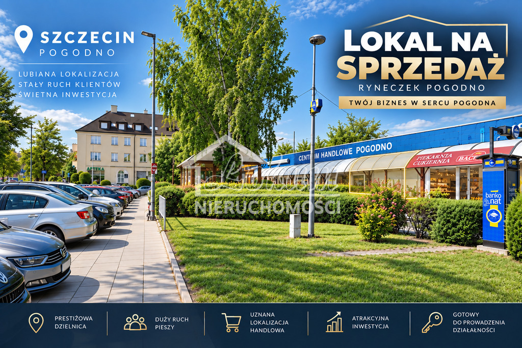 Lokal usługowy na sprzedaż, 42&nbsp;m², Szczecin - zdjęcie 1