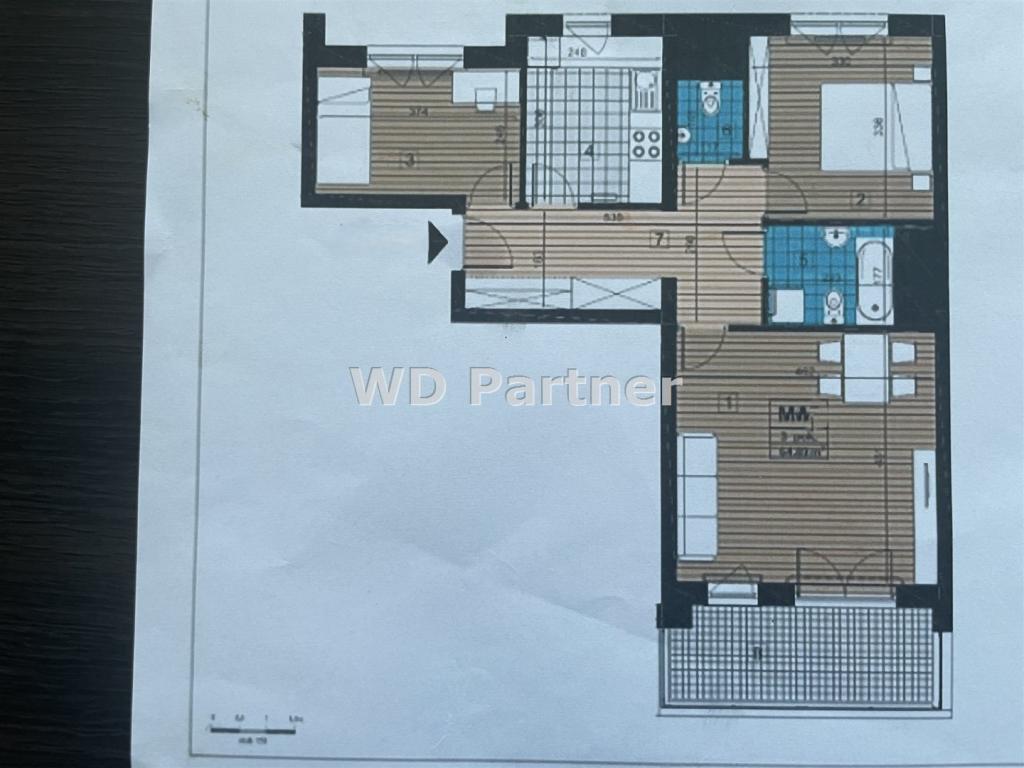 Mieszkanie 65 m², Kraków, Grzegórzki, Cystersów - zdjęcie 13
