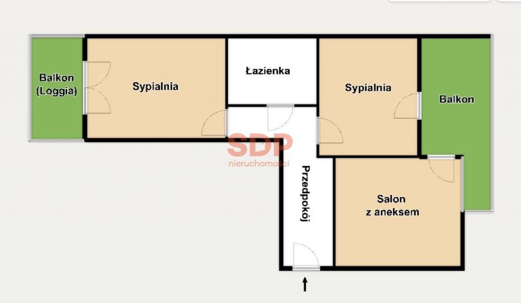 Mieszkanie 50 m², Wrocław, Fabryczna, Legnicka - zdjęcie 15