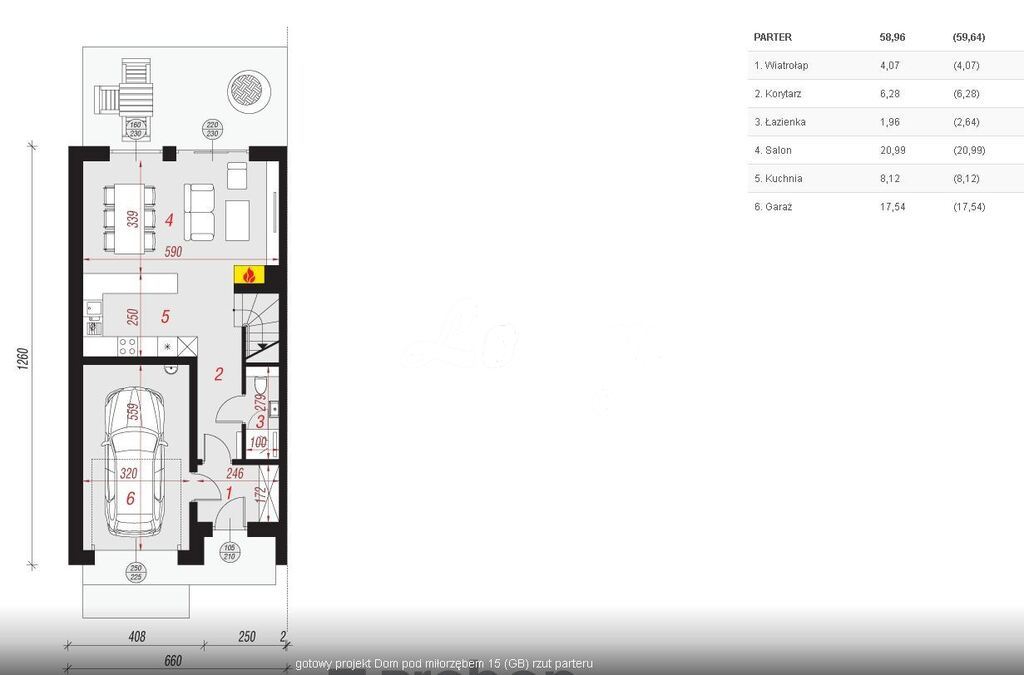 Dom 123&nbsp;m², Kościno - zdjęcie 9