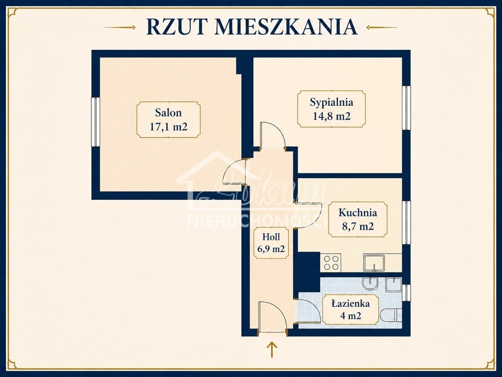 Mieszkanie 51,95&nbsp;m², Police, Grzybowa - zdjęcie 10