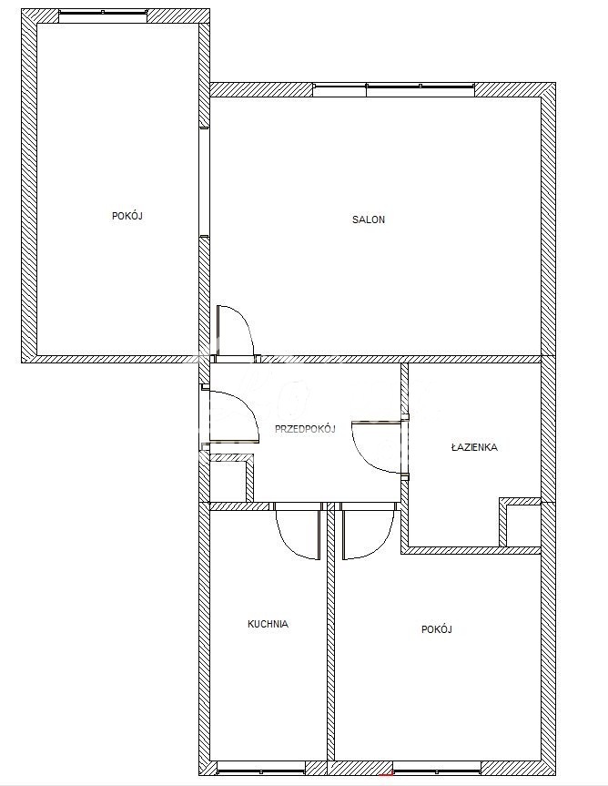 Mieszkanie 53,6 m², Szczecin, Strzelecka - zdjęcie 15