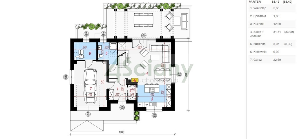 Dom 165&nbsp;m², Krubin - zdjęcie 13