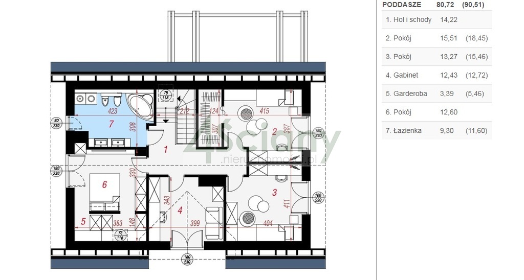 Dom 165&nbsp;m², Krubin - zdjęcie 14