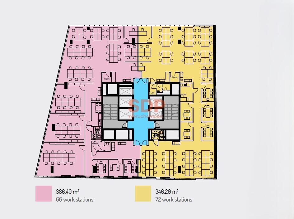 Lokal biurowy do wynajęcia, 732 m², Wrocław, Krzyki, Wielka - zdjęcie 18