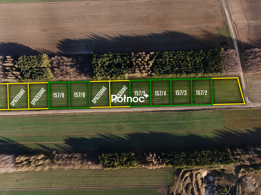 Działka budowlana 1000 m², Stare Modzele - zdjęcie 2