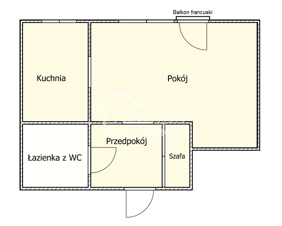 Mieszkanie 30,8 m², Szczecin, Zdroje, Walecznych - zdjęcie 17