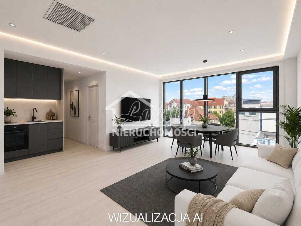 Mieszkanie 48,78&nbsp;m², Szczecin, Śródmieście, Mieczysława Niedziałkowskiego - zdjęcie 1