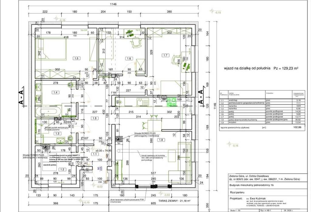 Dom 113&nbsp;m², Zielona Góra, Ochla-Daleka - zdjęcie 5