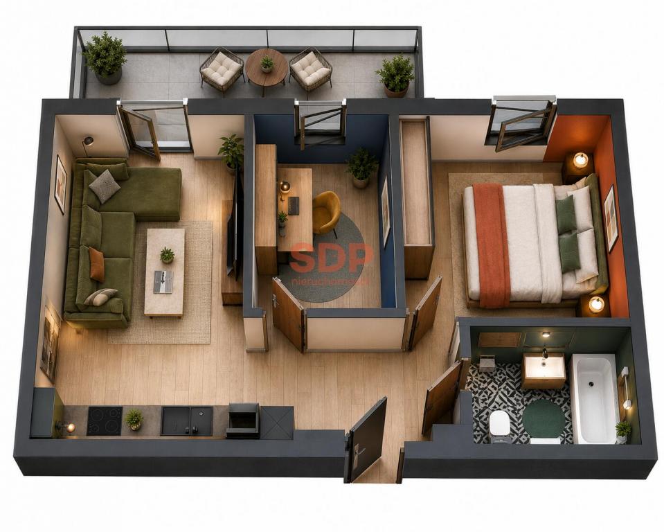 Mieszkanie 50&nbsp;m², Wrocław, Główna - zdjęcie 4
