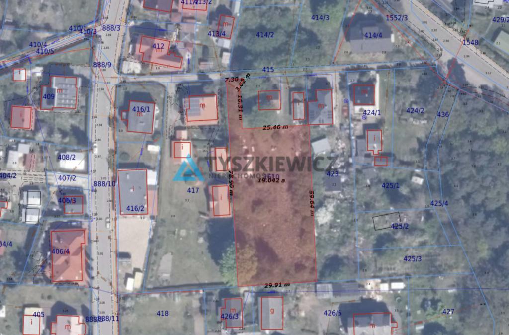 Działka w centrum Stegny - zdjęcie 2