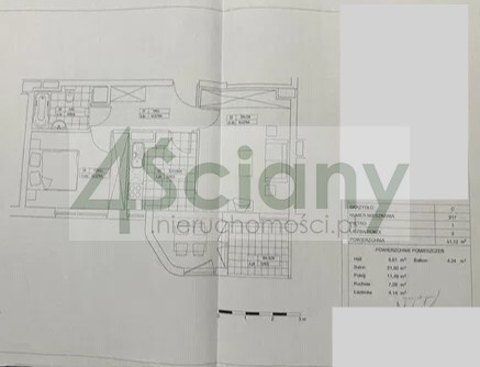 Mieszkanie 52&nbsp;m², Warszawa, Chełmska - zdjęcie 12